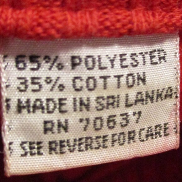 Giorgio Beverly Hills Woman XXL Red Full Zip Embroidered Long Sleeve Jacket - Picture 11 of 11